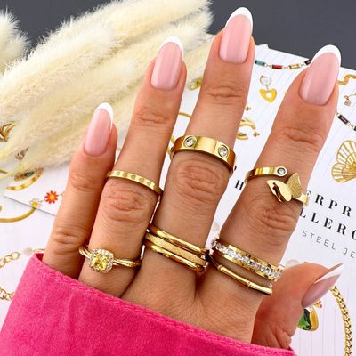 Luminous Trinity Rings