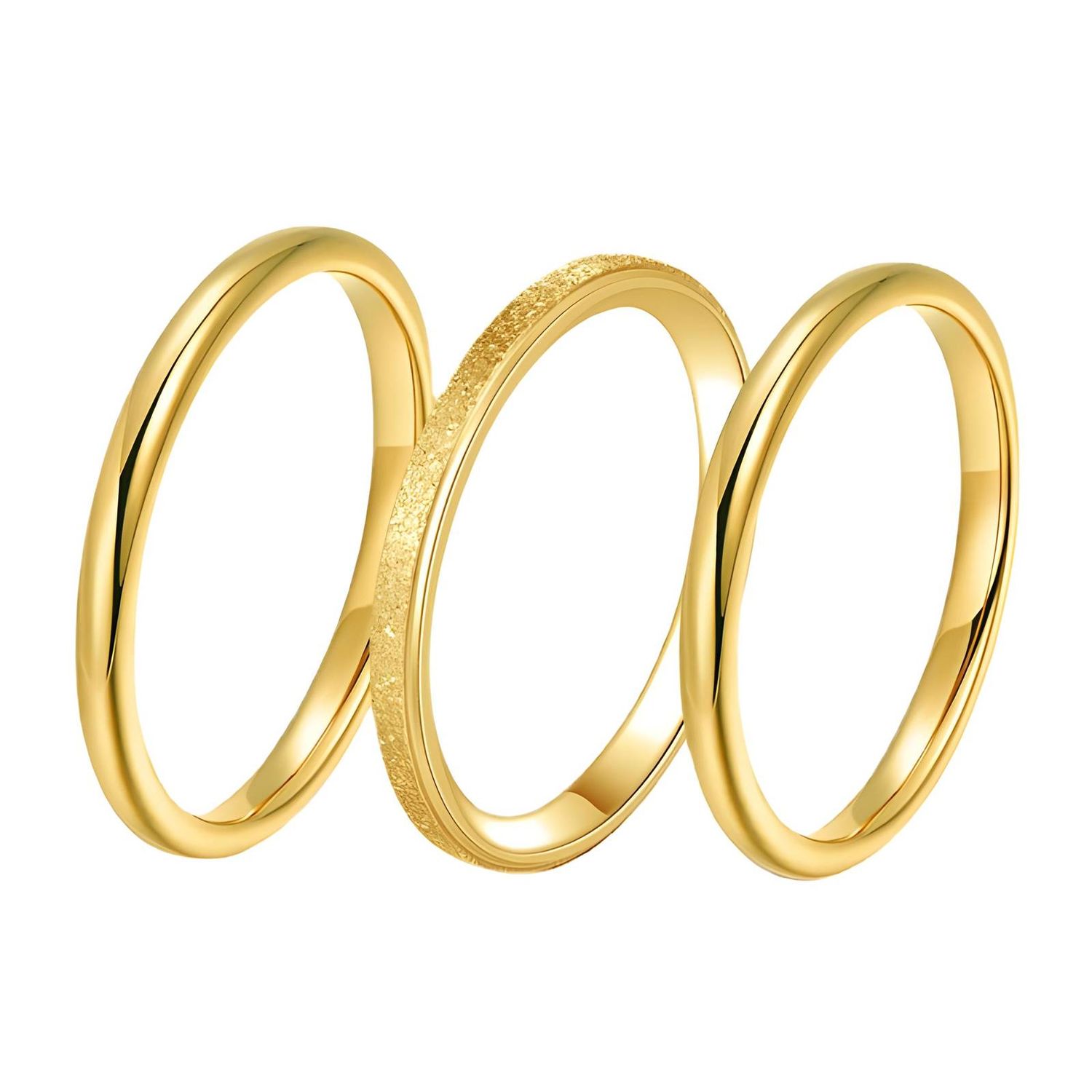 Luminous Trinity Rings