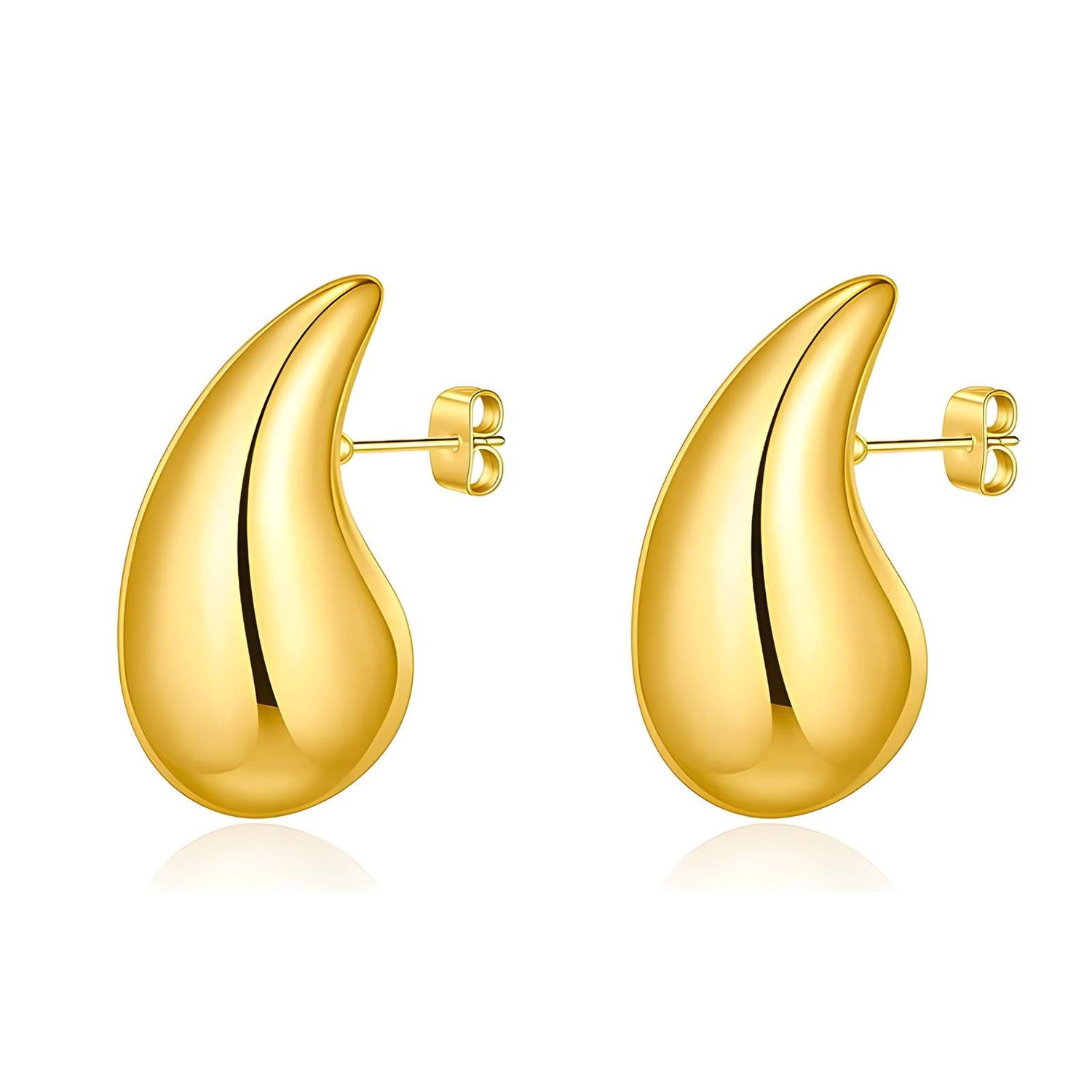 Sleek Droplet Earrings