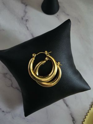 Golden Loop Earrings