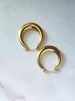 Golden Loop Earrings