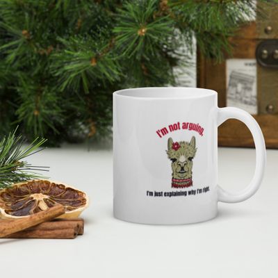 Hilarious black coffee mug with adult humor! Perfect funny gift for him or her. Sarcastic joke mug for friends who love a good laugh.