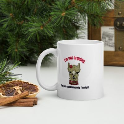 Hilarious black coffee mug with adult humor! Perfect funny gift for him or her. Sarcastic joke mug for friends who love a good laugh.