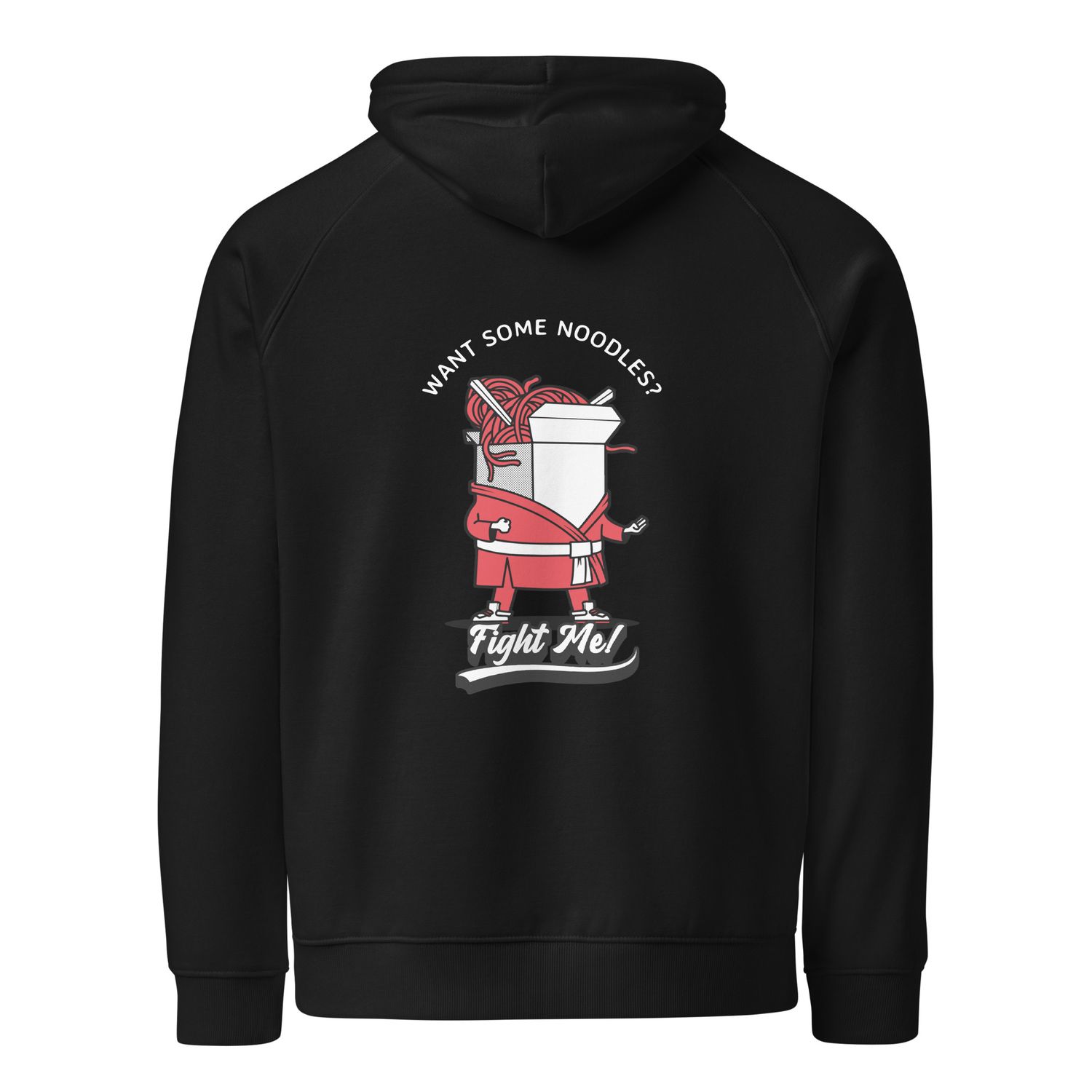 Funny comfy hoodie for cat &amp; pho lovers! Front and back printed food-themed sweatshirt, perfect gift with a funny quote. Cozy apparel for all!