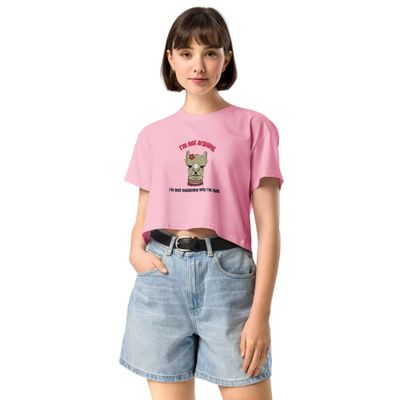 I&#39;m Not Arguing Women’s Crop Top