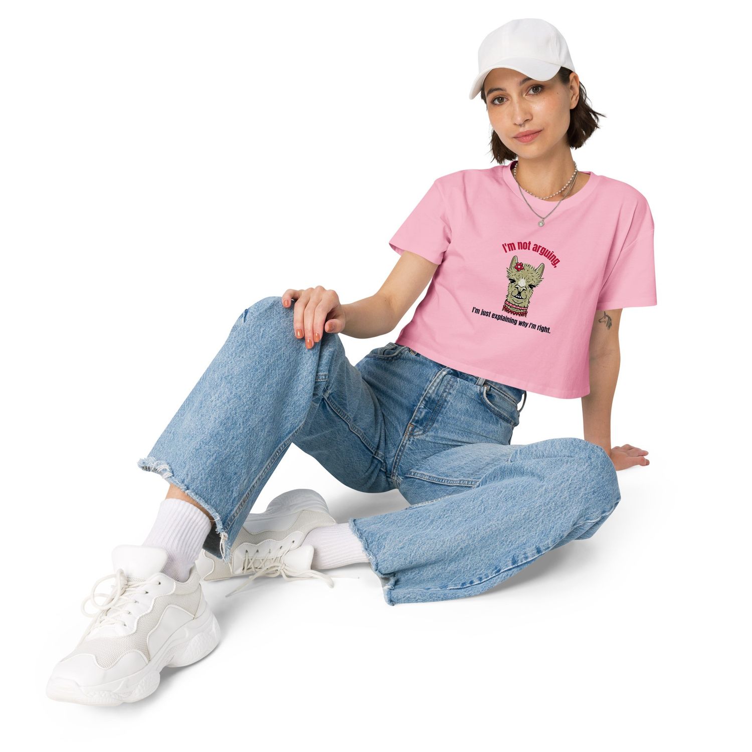 I'm Not Arguing Women’s Crop Top