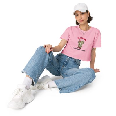 I&#39;m Not Arguing Women’s Crop Top