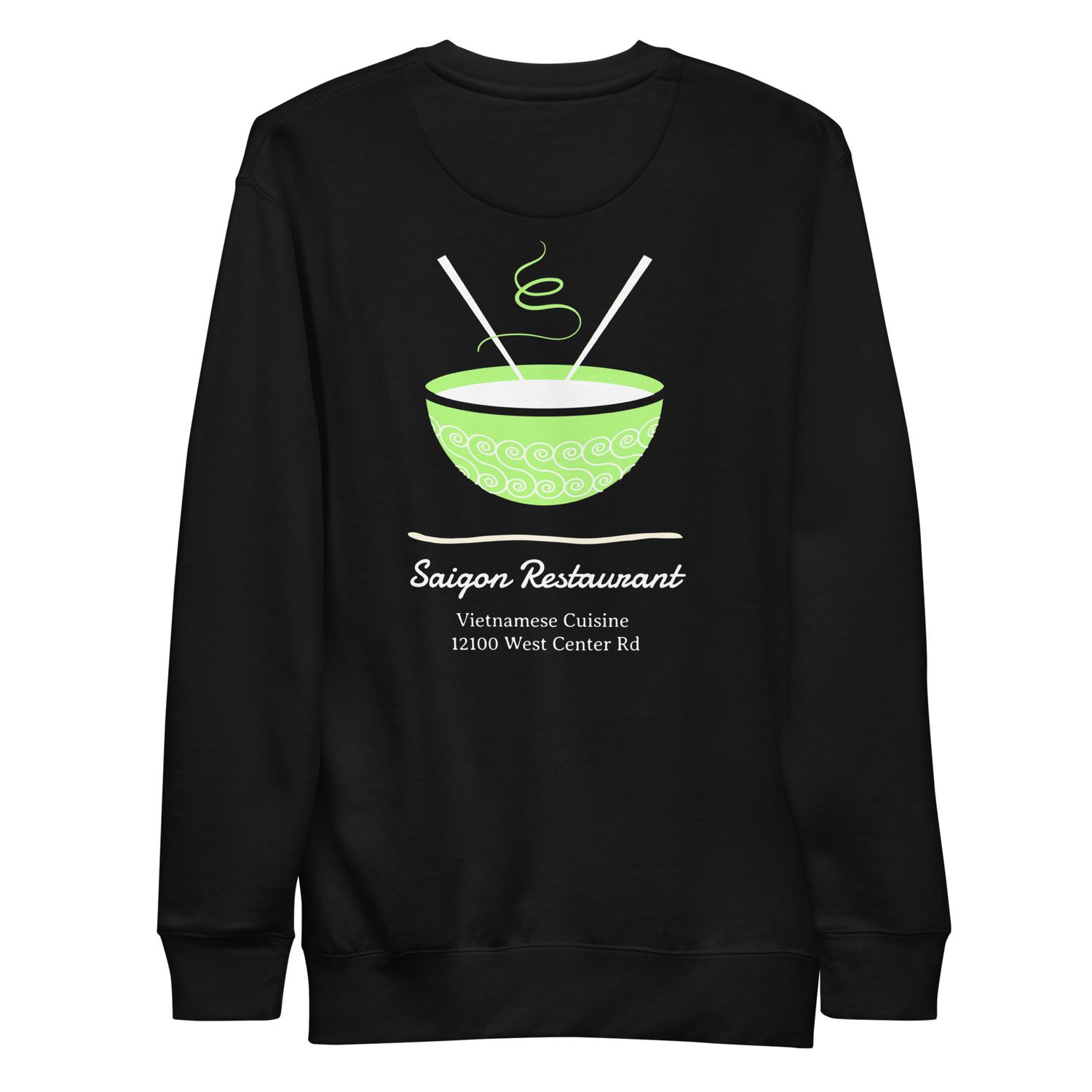 Fun, hilarious pho joke unisex Sweatshirt for food lovers.