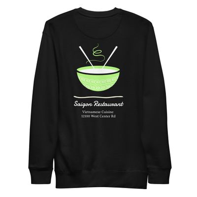 Fun, hilarious pho joke unisex Sweatshirt for food lovers.