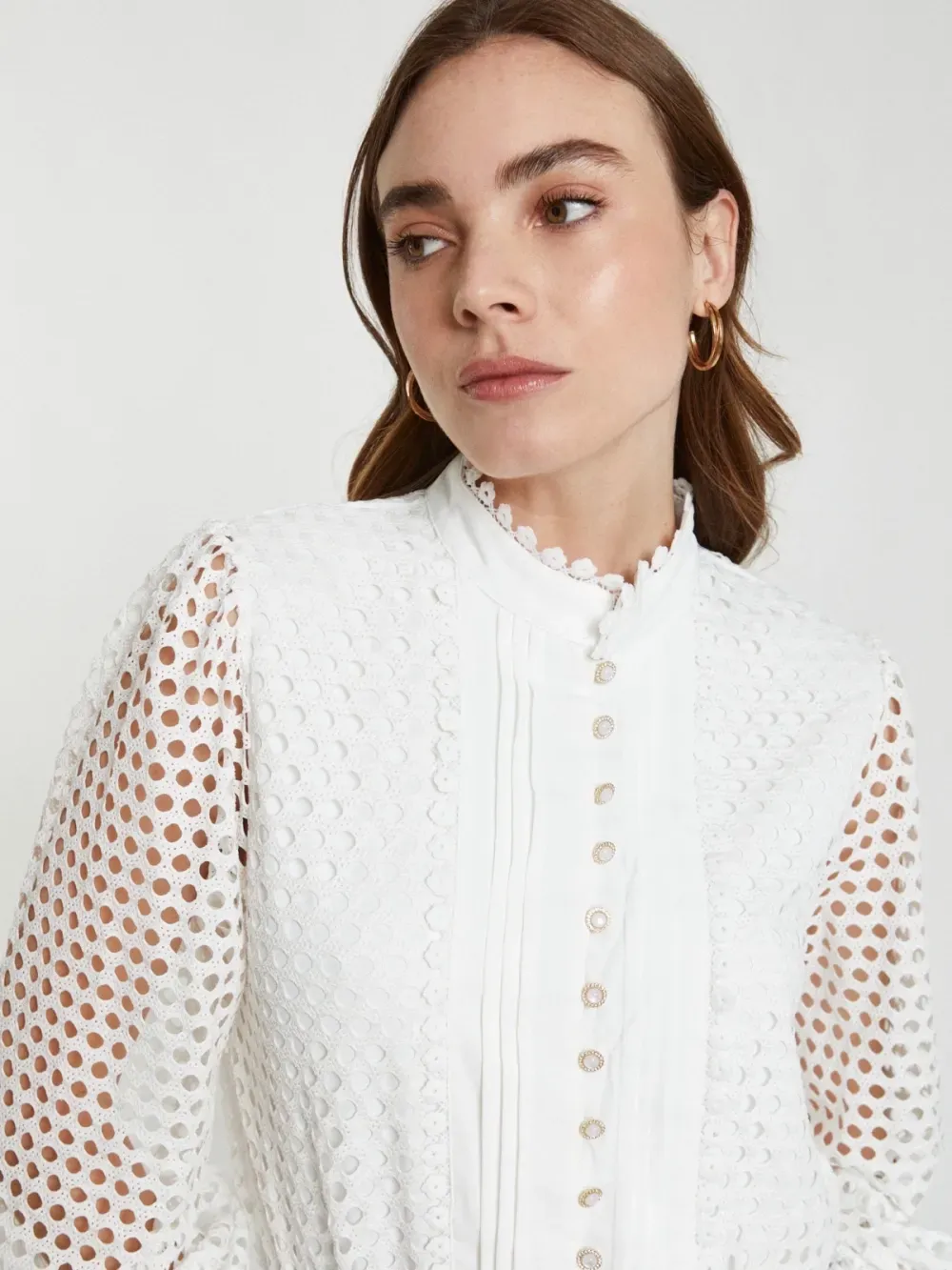 Blusa labrada (1 pieza)