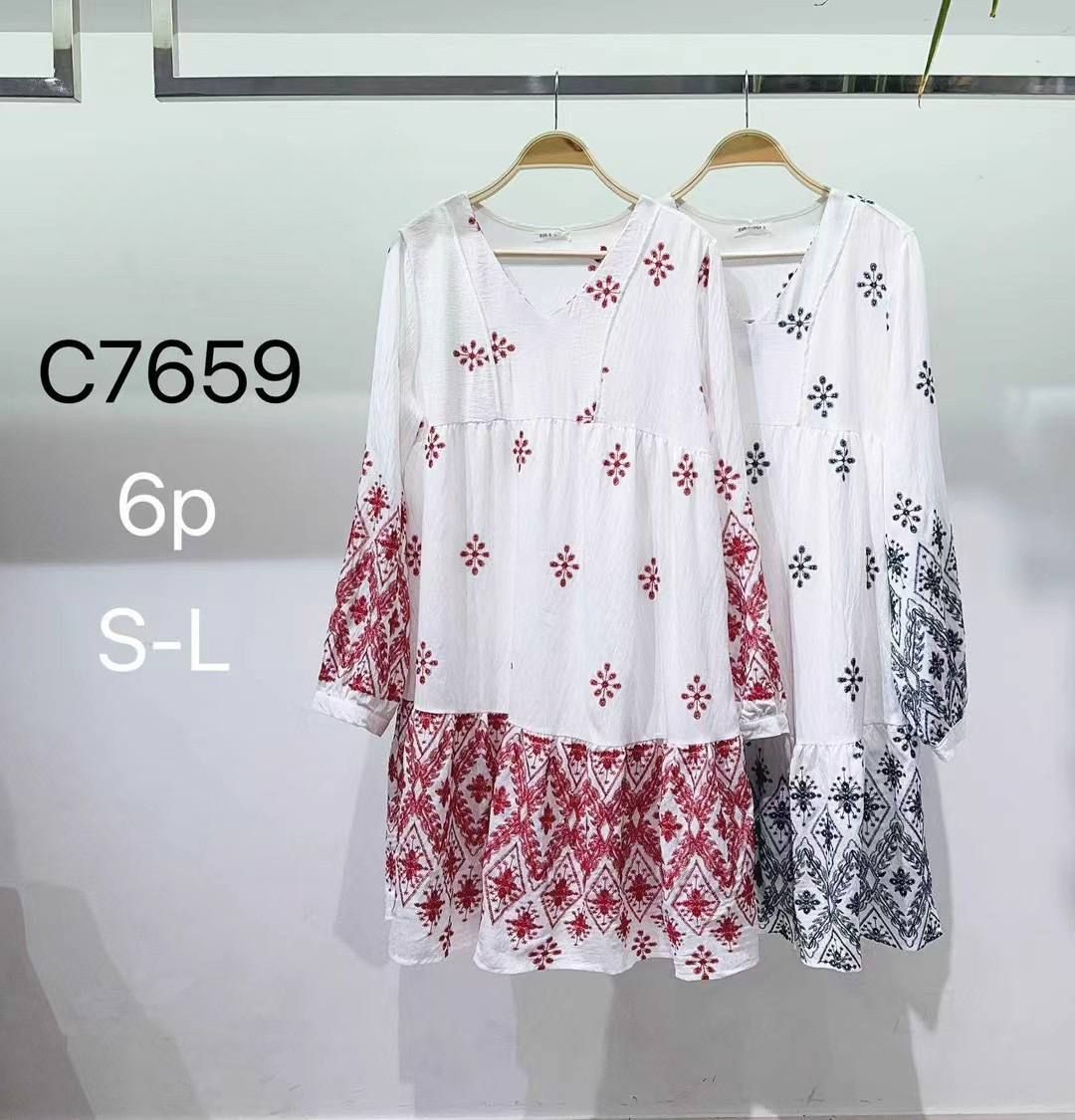 Vestido estampado (3 piezas )
