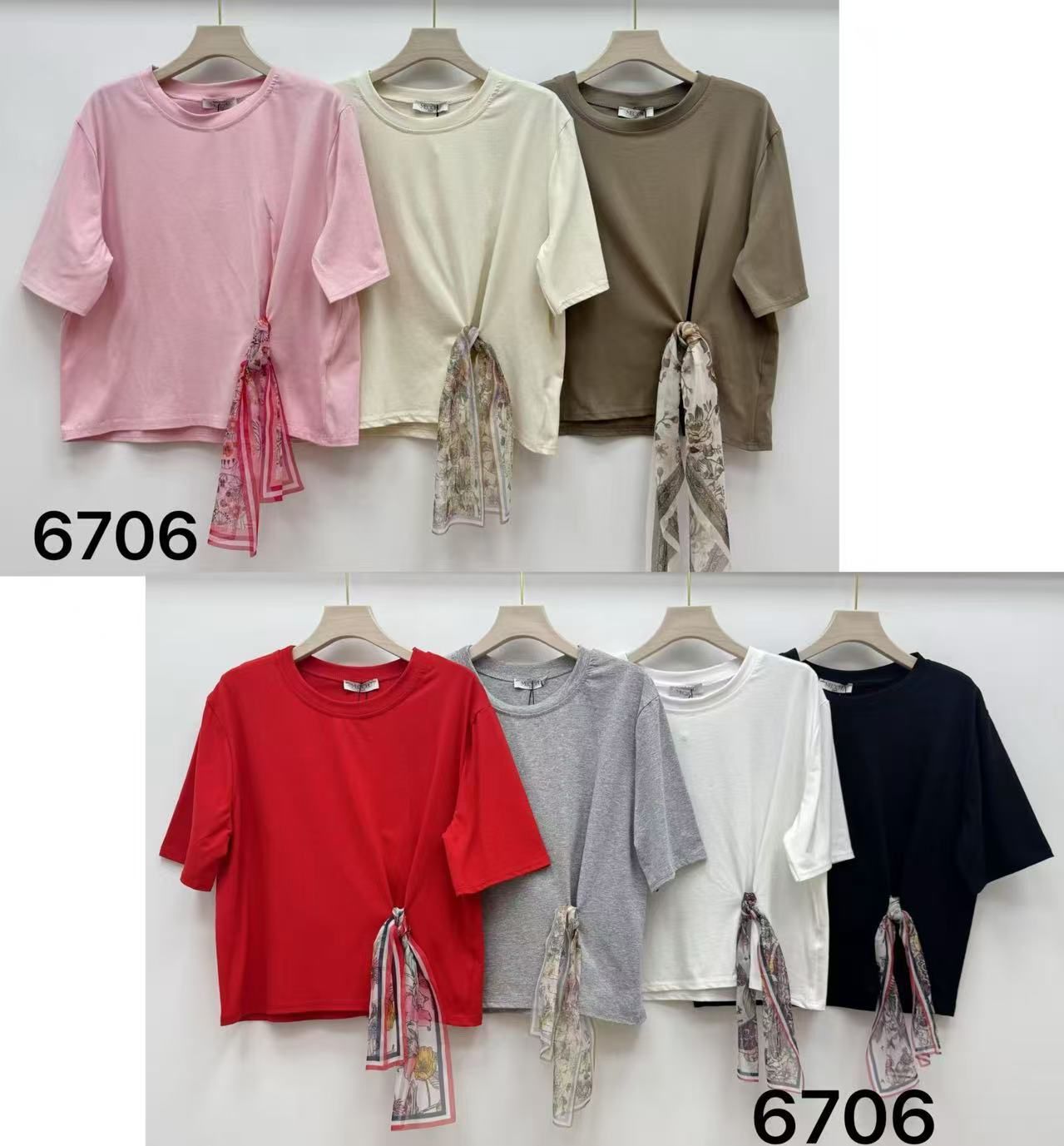 Camiseta lazo (2 unidades )