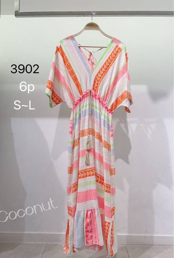 Vestido estampado (3 unidades )