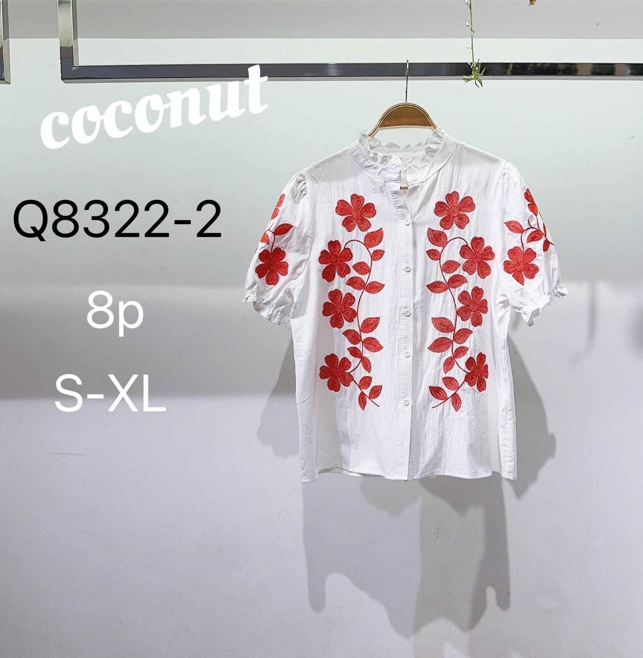 Blusa bordada (4 unidades )