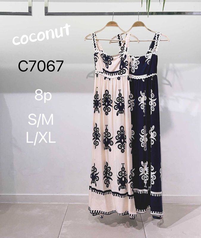 Vestido estampado  (2 unidades )