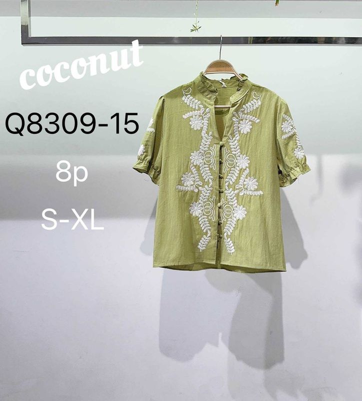 Blusa bordada (4 unidades )