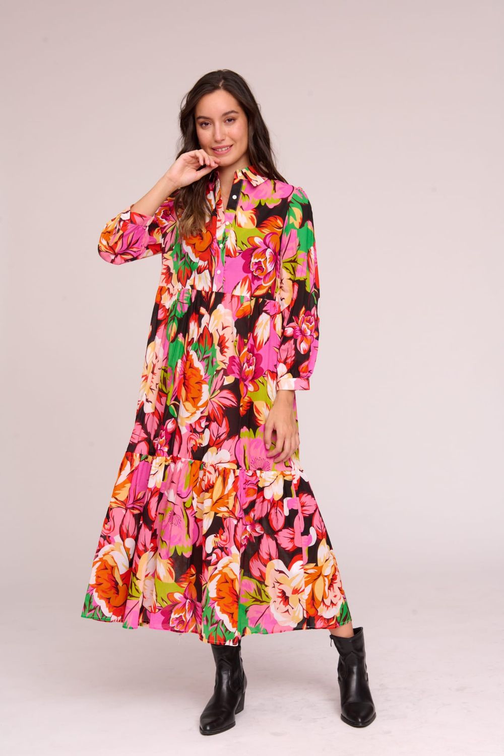 Vestido floral (4 unidades)