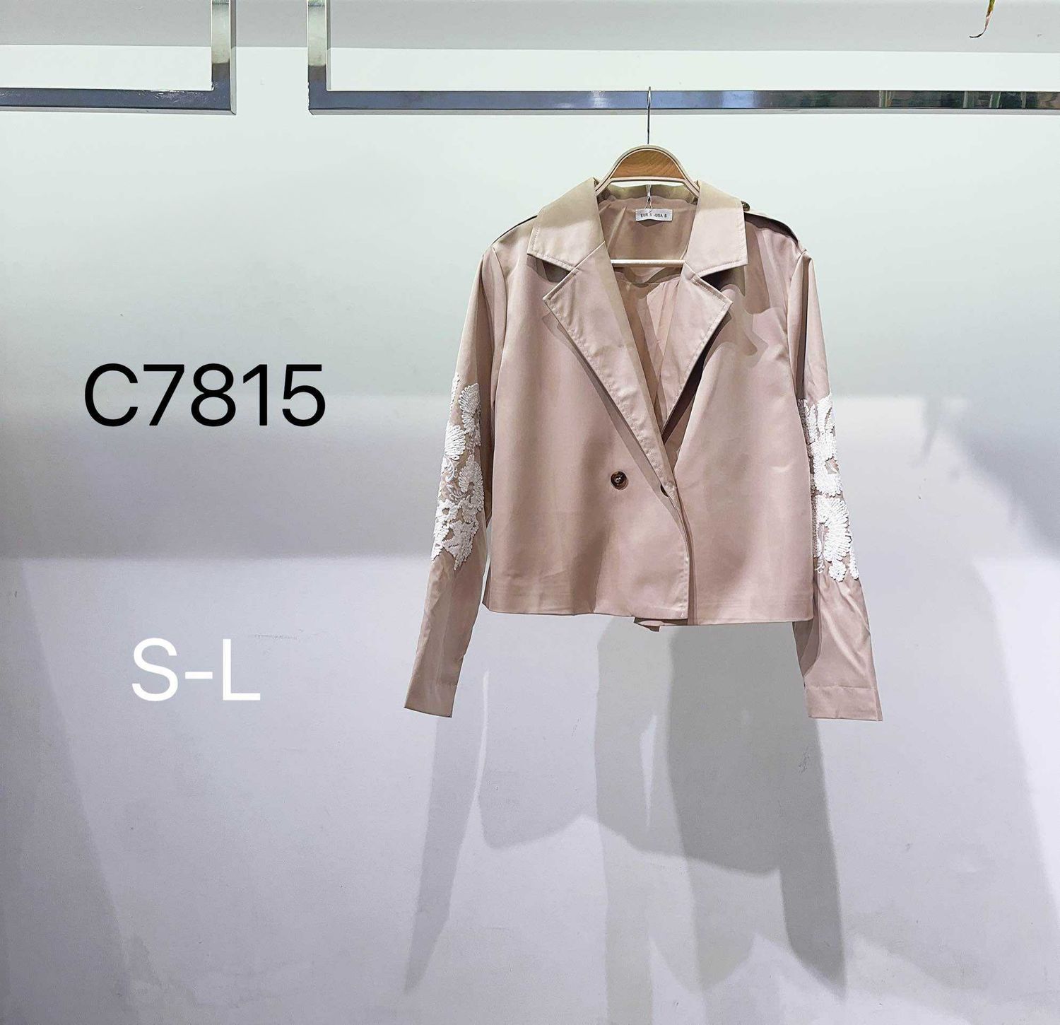 Chaqueta bordado (3 unidades)