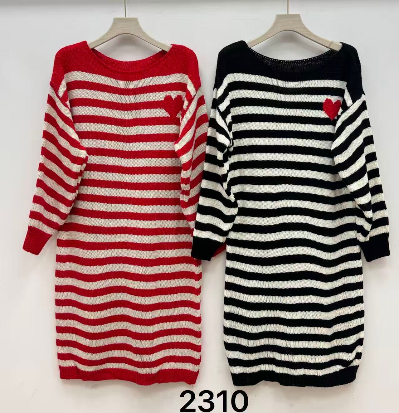 Vestido punto corazón  (1 pieza)