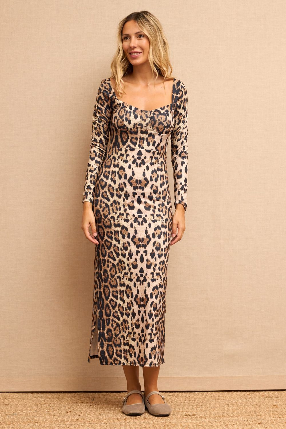 Vestido punto print (4 unidades)