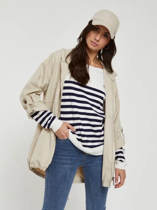 Gabardina ligera (2 piezas)