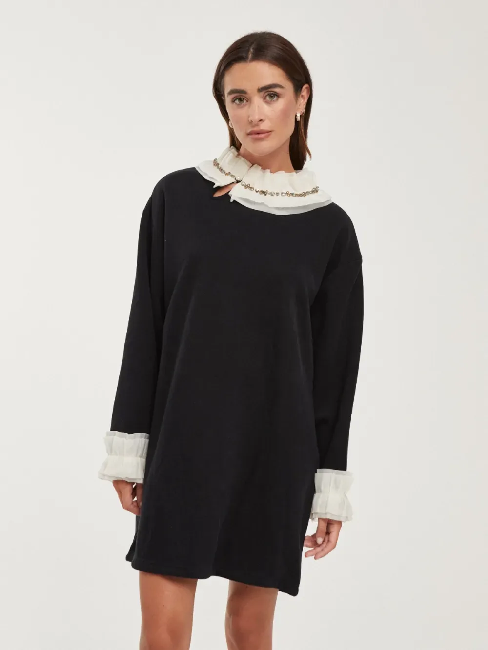 Vestido cuello (2 piezas )