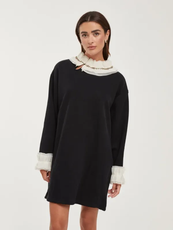 Vestido cuello (2 piezas )