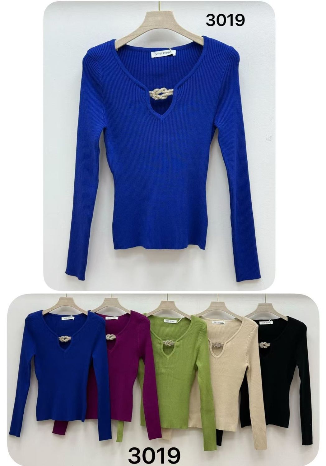 Jersey punto broche (2 piezas)