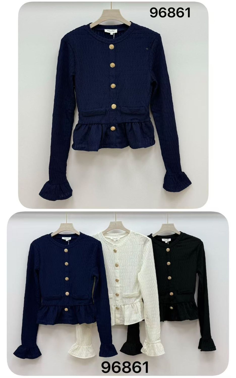 Chaqueta botones (2 piezas)