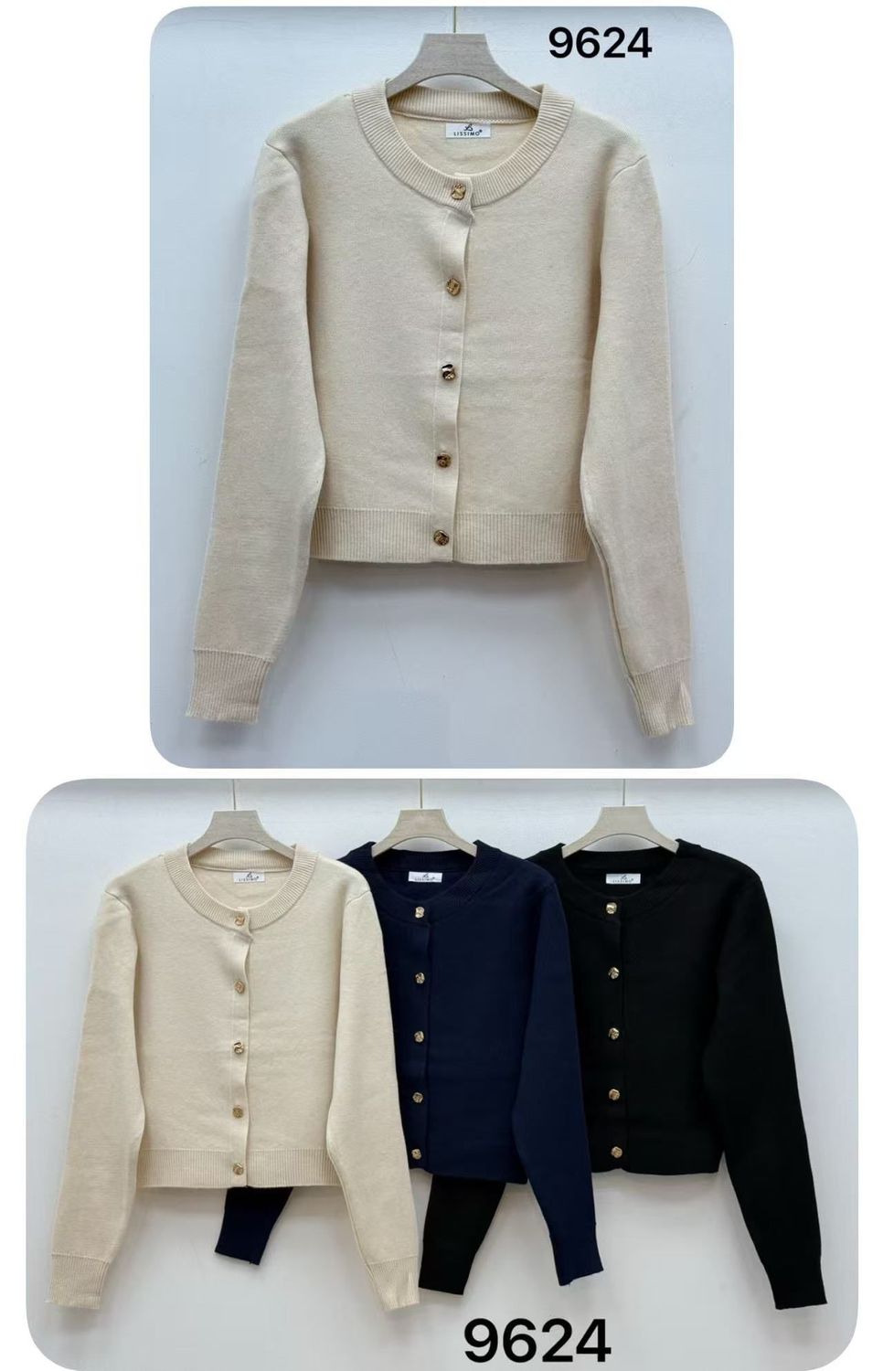 Chaqueta punto compacto (2 piezas)