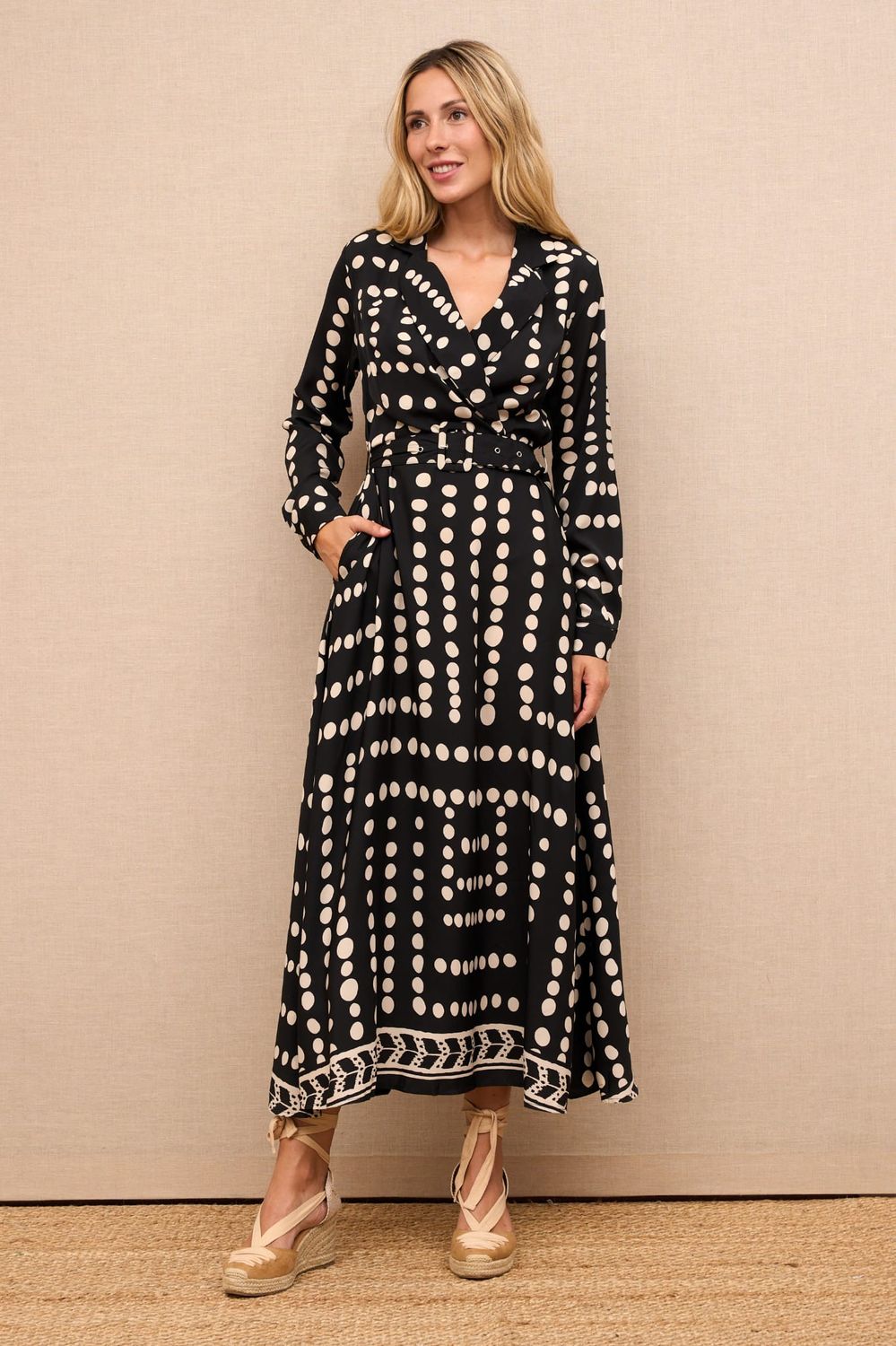 Vestido lunares (4 piezas)