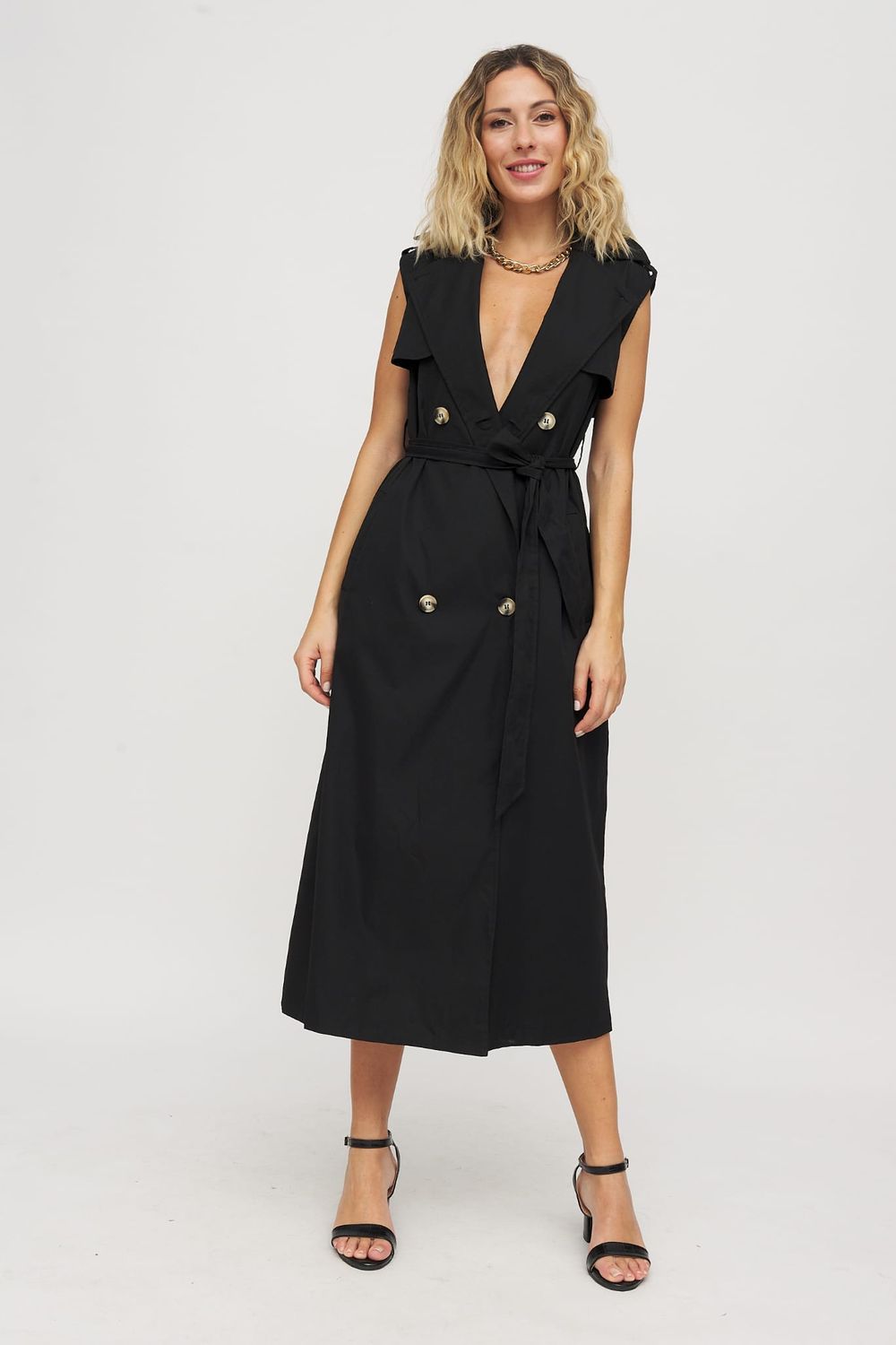 Vestido gabardina (4 piezas)