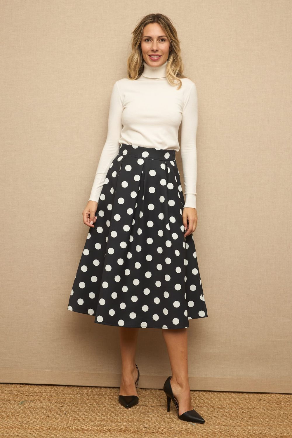 Falda lunares (4 piezas)