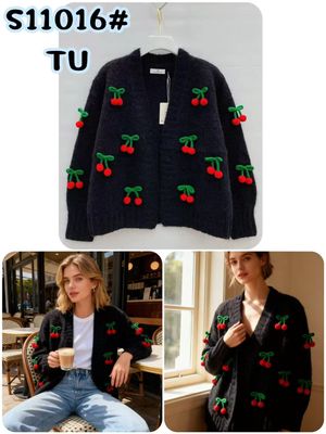 Chaqueta cerezas (2 piezas)