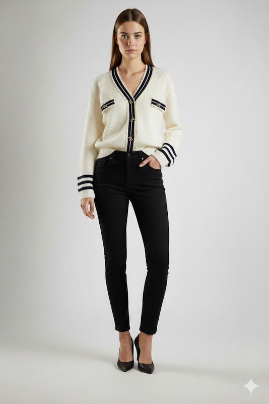 Chaqueta lazos (2 piezas)