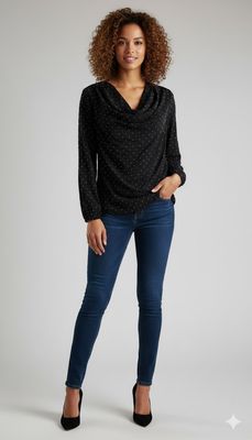 Blusa strass (2 piezas)