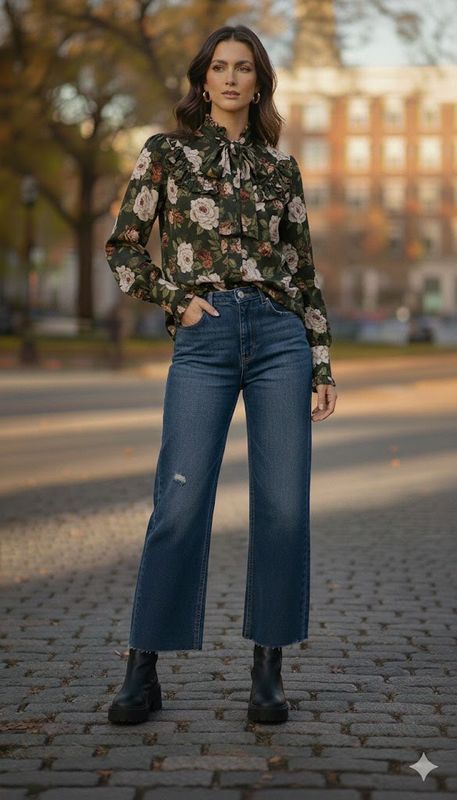 Blusa flor (2 PIezas)