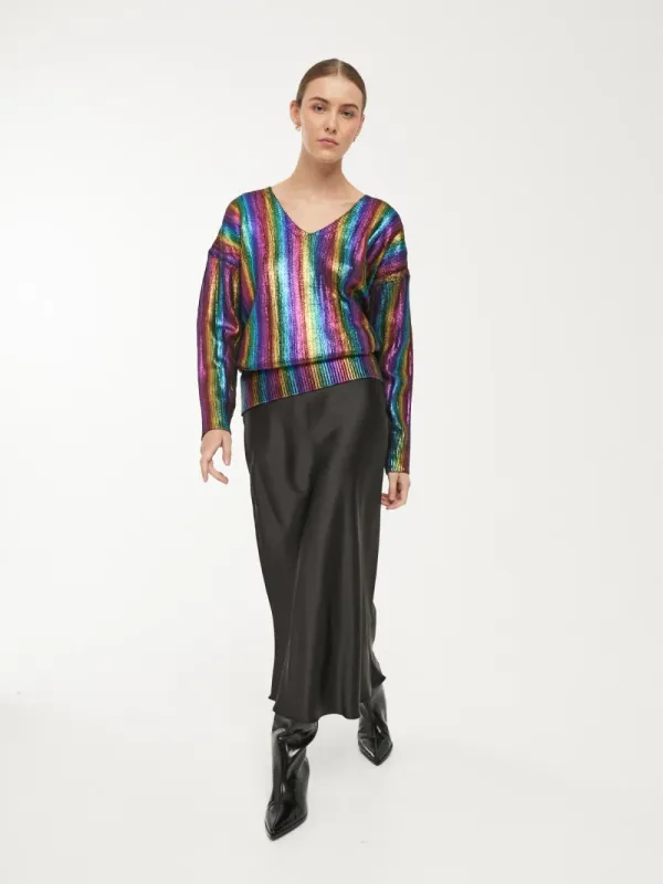 Jersey metalizado color (2 piezas)