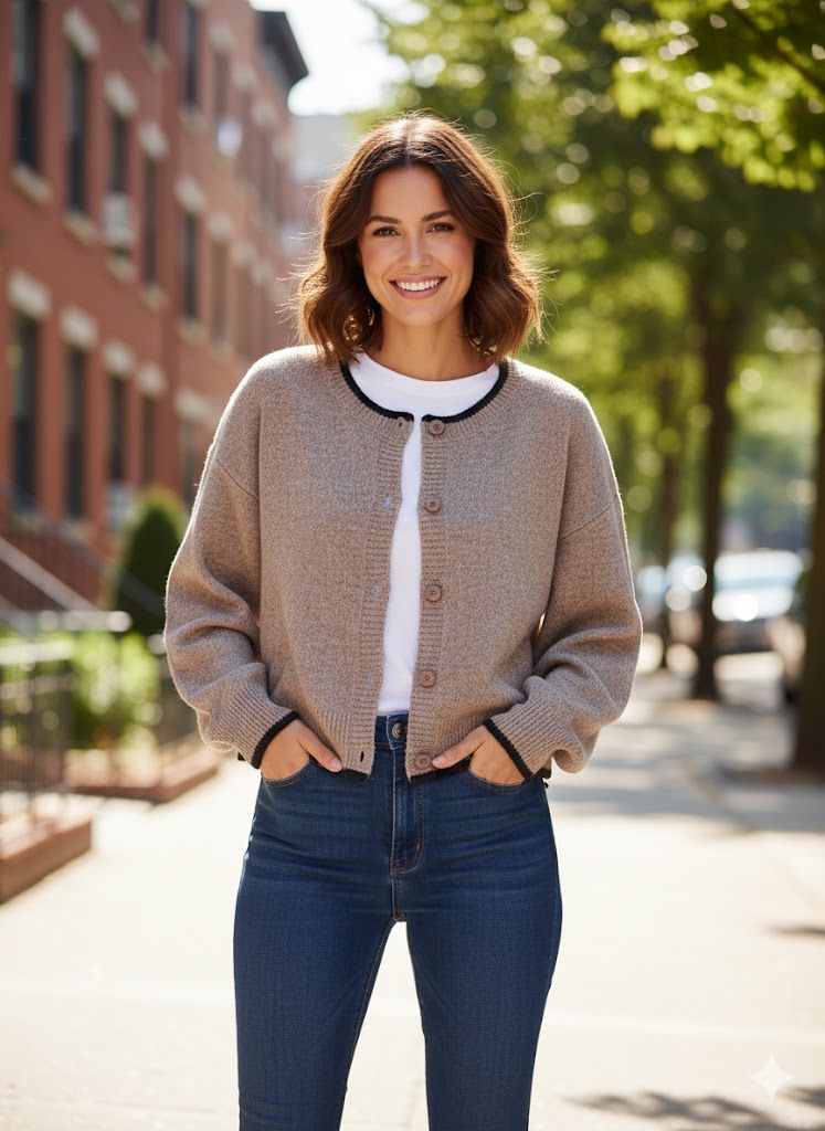 Chaqueta punto suave (2 unidades )