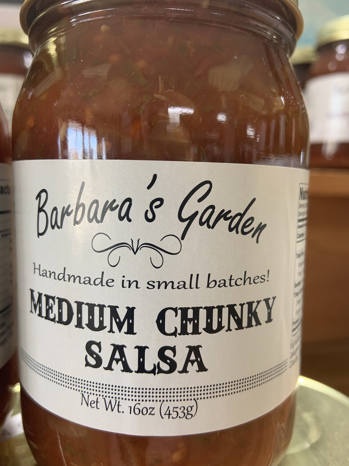 Barbara&#39;s Garden Medium Chucky Salsa 16oz