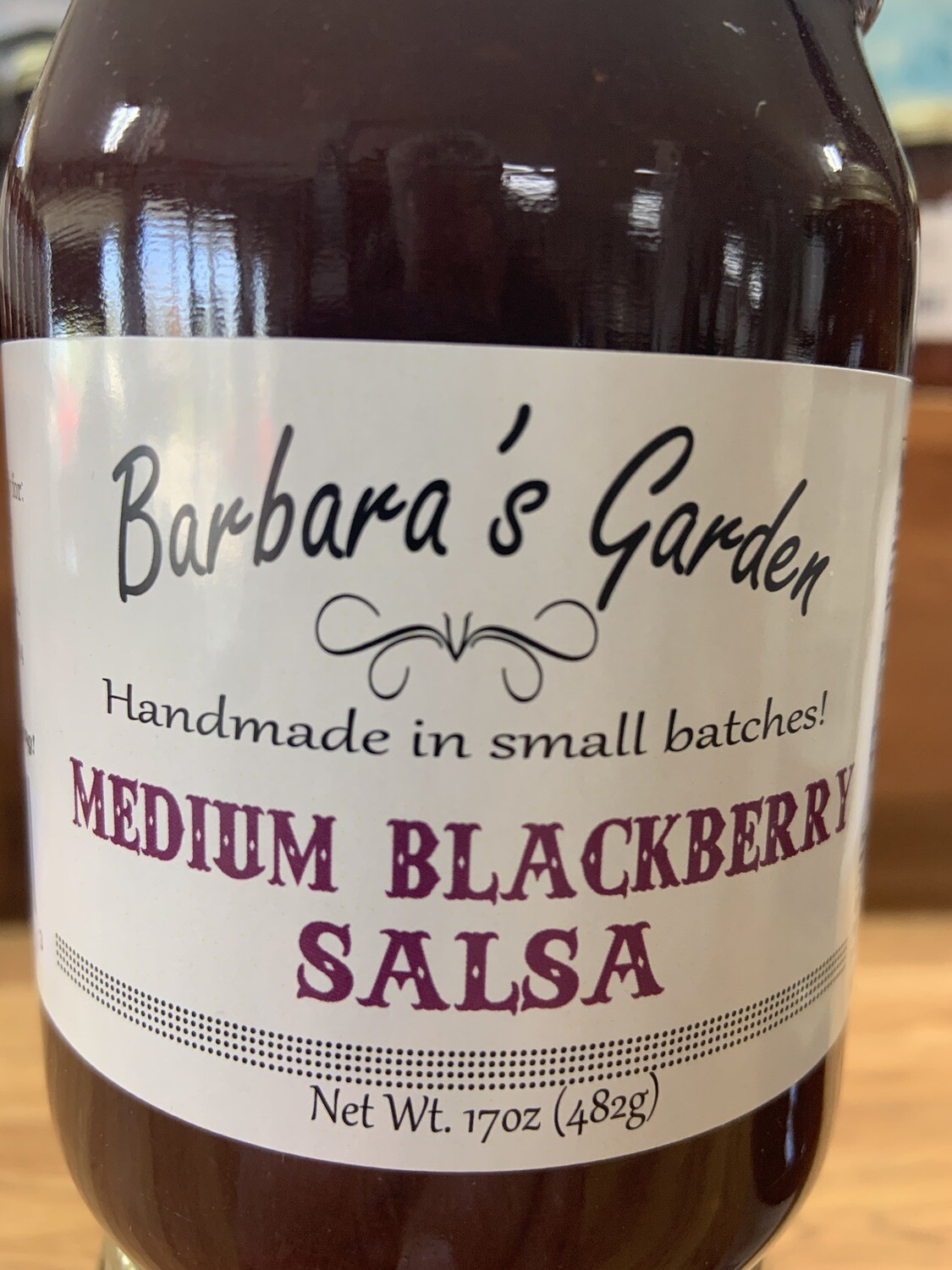 Barbara's Garden Medium Blackberry Salsa
