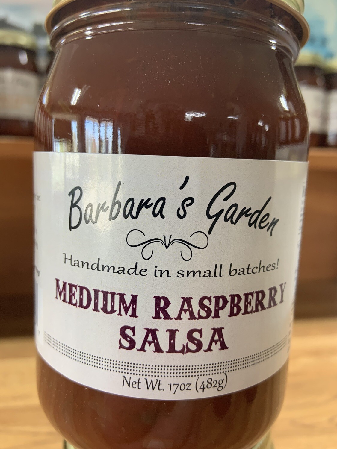 Barbara&#39;s Garden Medium Raspberry Salsa 16oz