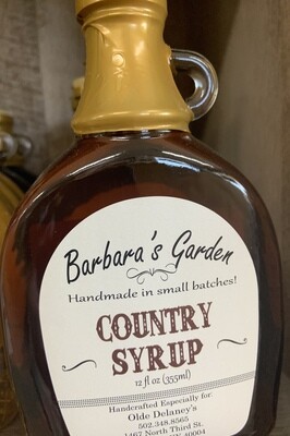 Barbara's Garden Country Syrup 12 oz