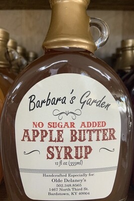 Barbara's Gardens No Sugar Added Apple Butter Syrup