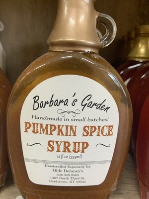 Barbara's Garden Pumpkin Spice Syrup 12 oz