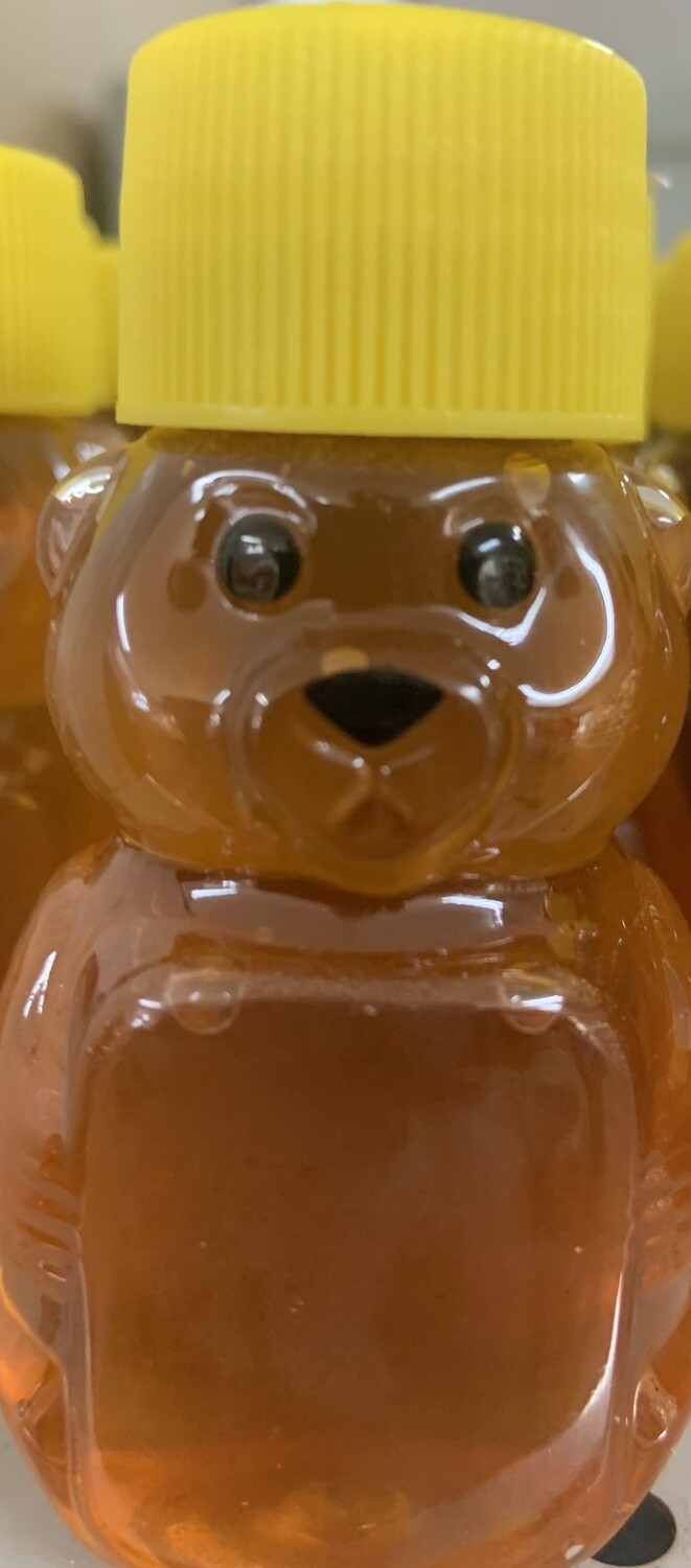 Local Honey 2oz Bear