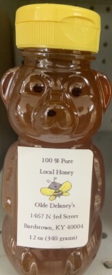Local Honey 16oz bear