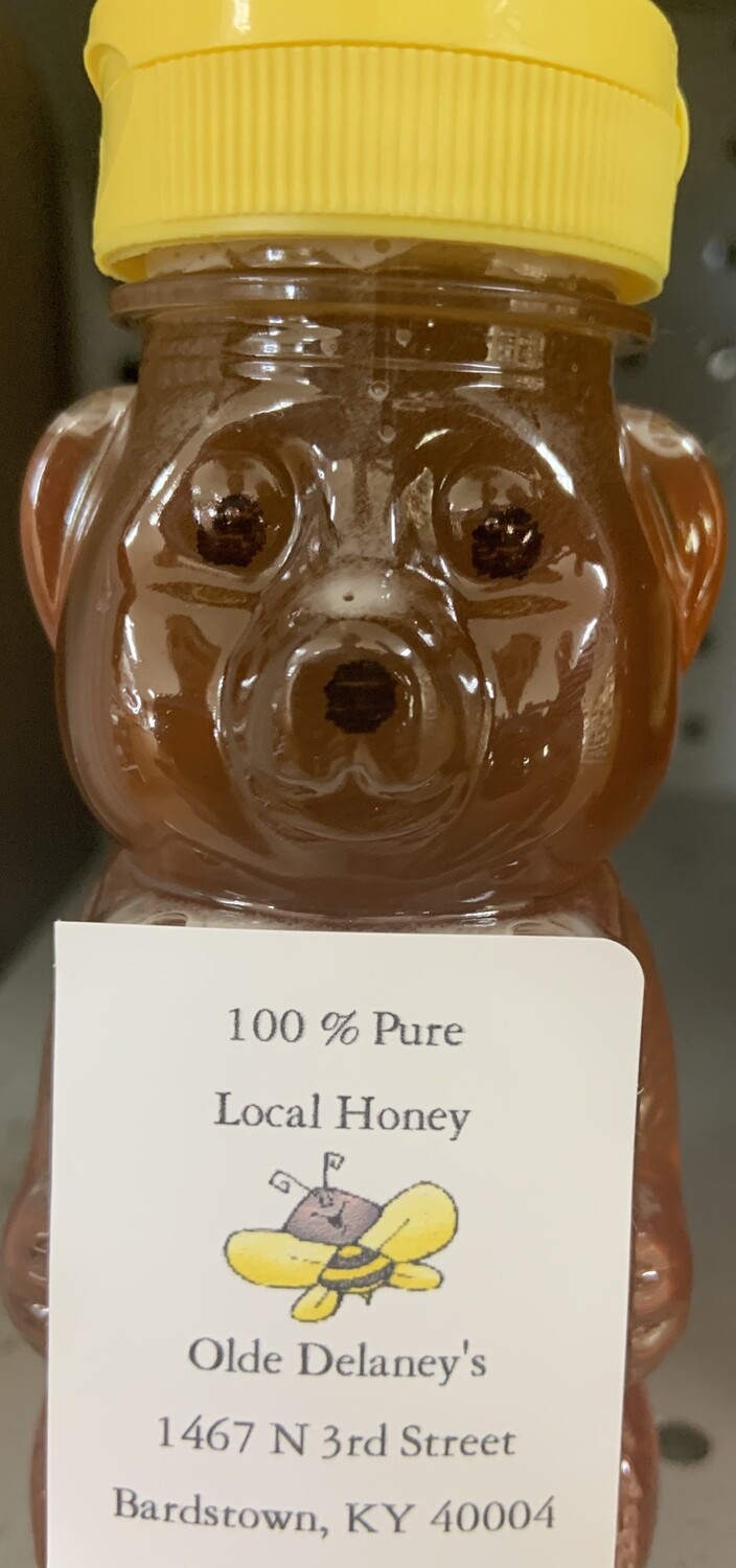 Local Honey 8oz Bear