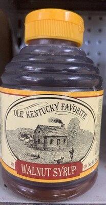 Old Kentucky Favorite Walnut Syrup 16 oz