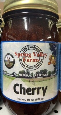 Spring Valley Farms Cherry Preserves 19oz